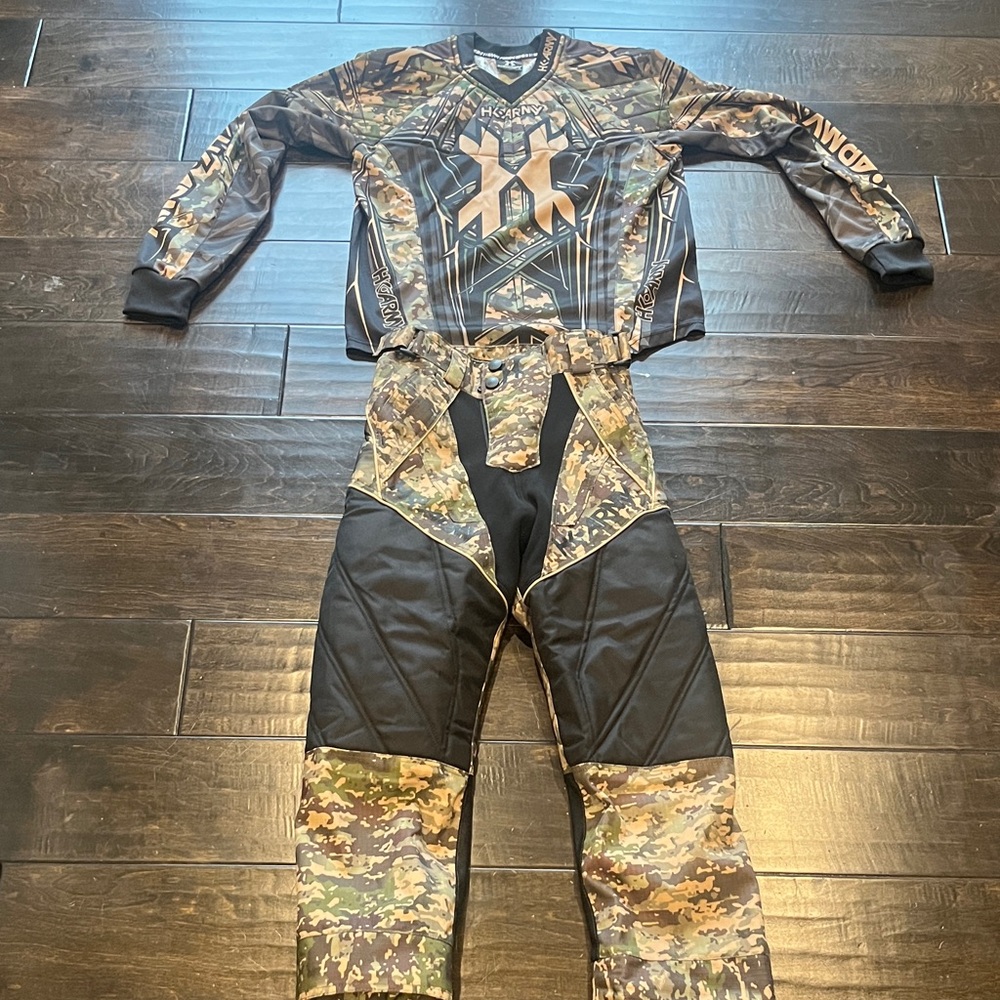 HK Army paintball  youth hstl jersey and pants size:youth medium/large